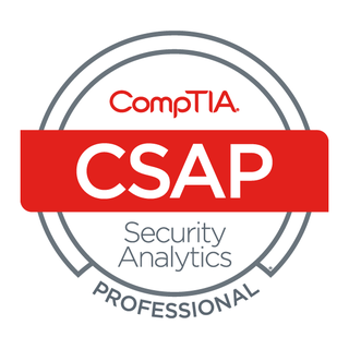 CompTIA Security Analytics Professional badge